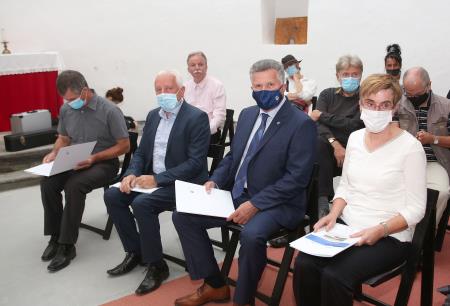 Podpis namere za digitalizacijo arhiva ljudskih pesmi Notranjske 26 FOTO LJUBO VUKELIČ